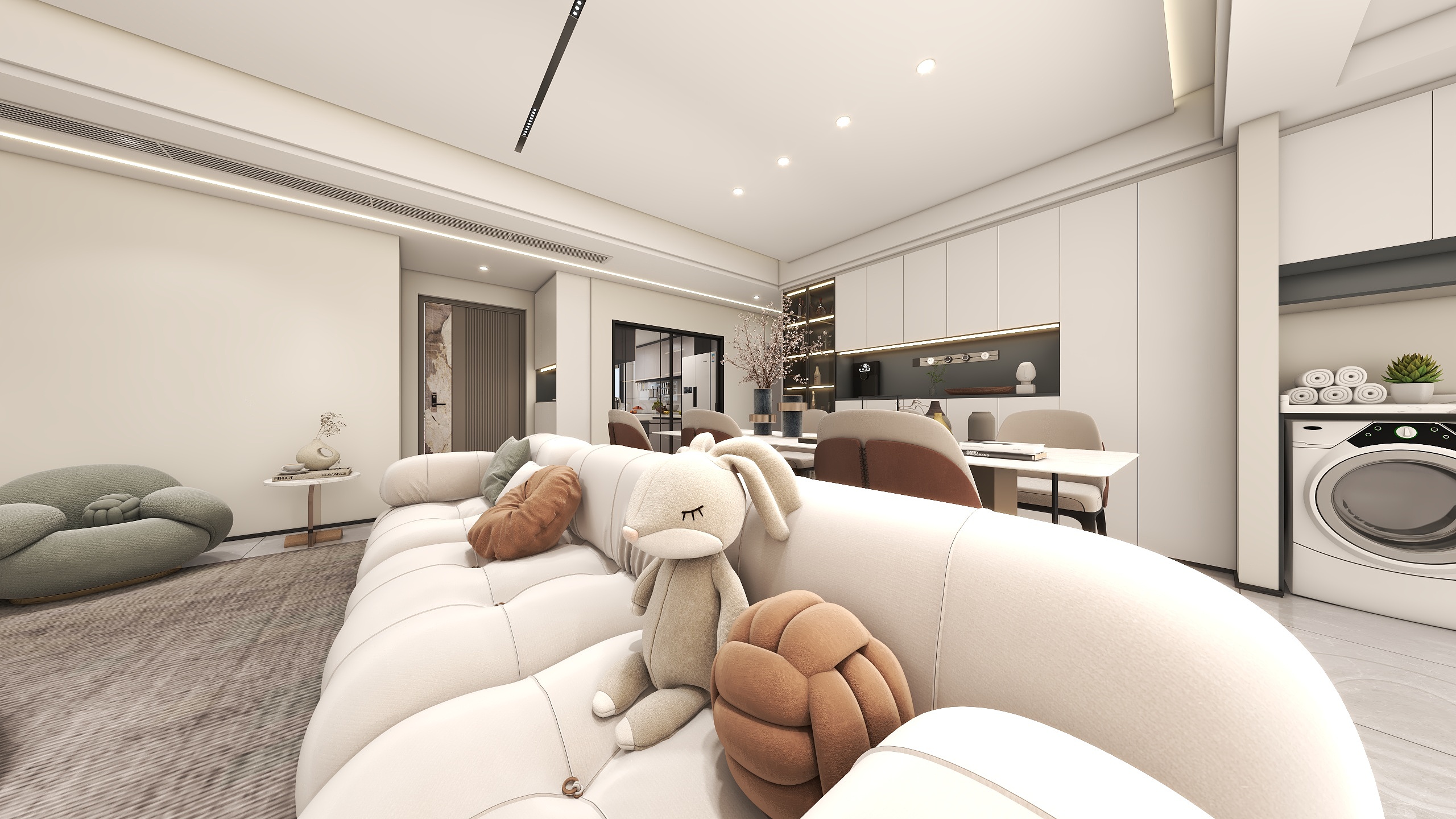 室内设计丨秋秋-铭悦城公园里装修效果图