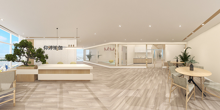 李工设计WUHO-仰婷瑜伽普拉提-装修设计方案