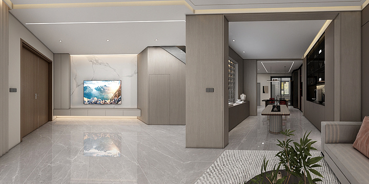 映匠设计-凤栖玫瑰园联排33-4-装修设计方案