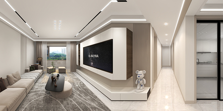 极镜空间19505000200-亿阳国际14栋06户型-副本-装修设计方案