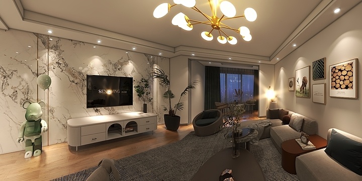 川柏Designer-百郦天香501-装修设计方案