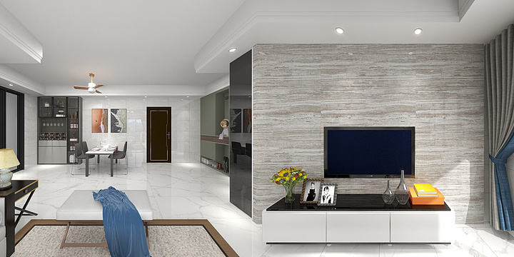 王耀敏-汇港。威华国际.dwg-1-装修设计方案