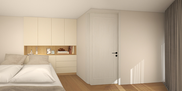 扮乖.LgPe-力高30-09户型（一型三房现代奶油）-装修设计方案