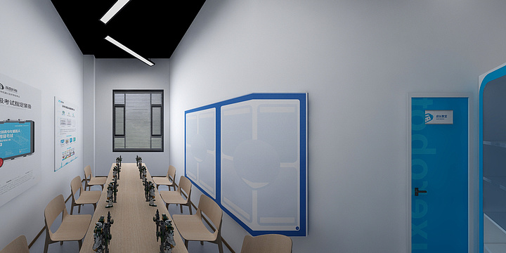 LUXE设计-乌鲁木齐泺喜机器人-装修设计方案