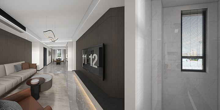 DesginHC-【碧瑶越府】-126-三室两厅  -装修设计方案