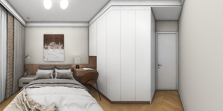 西尔艾力-全友-奶油风格-装修设计方案