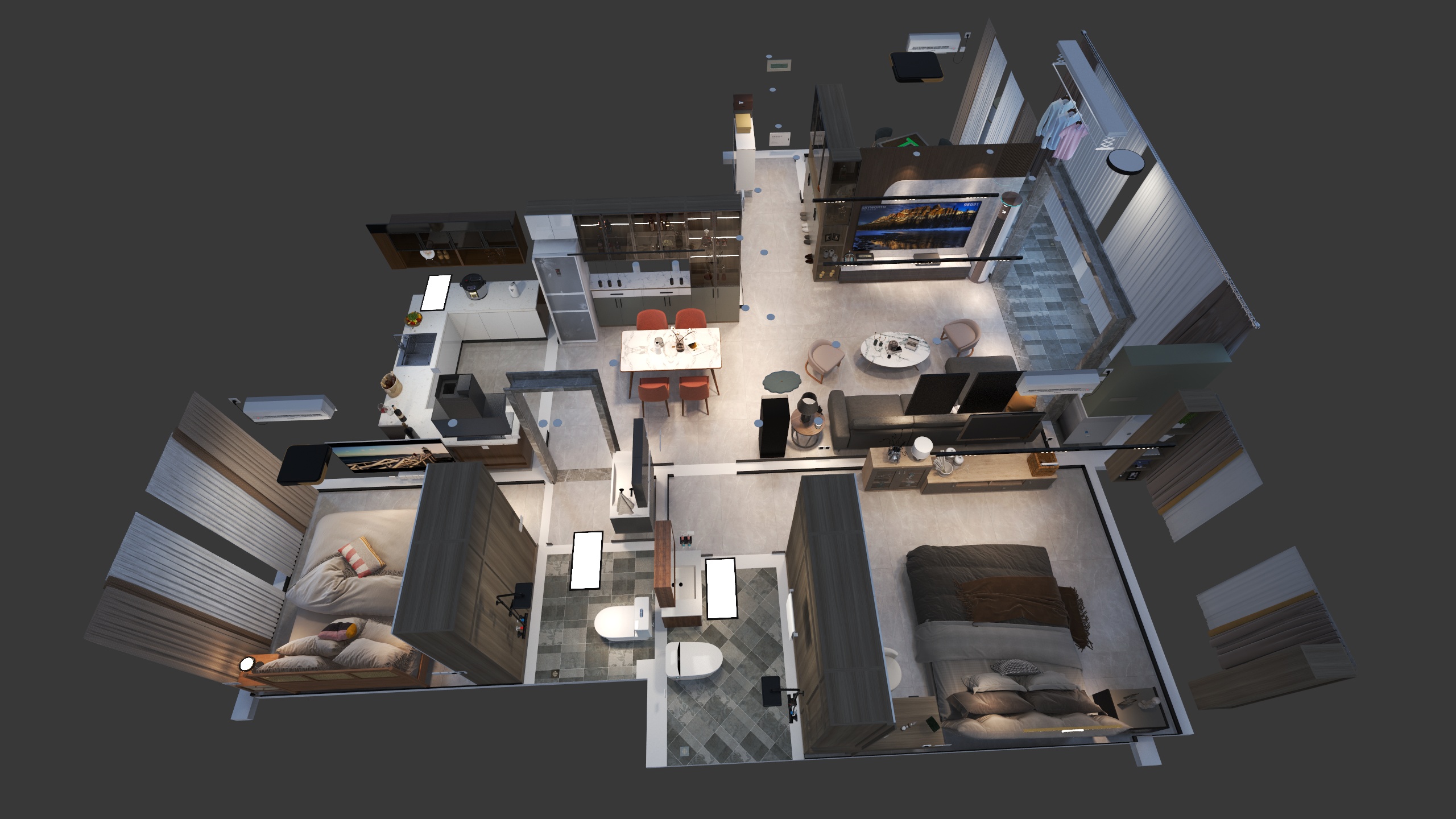 龙潭飞瀑-安徽滁州王总-装修设计方案