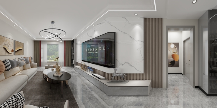 原创设计-魏扬-大通书香门第-装修设计方案