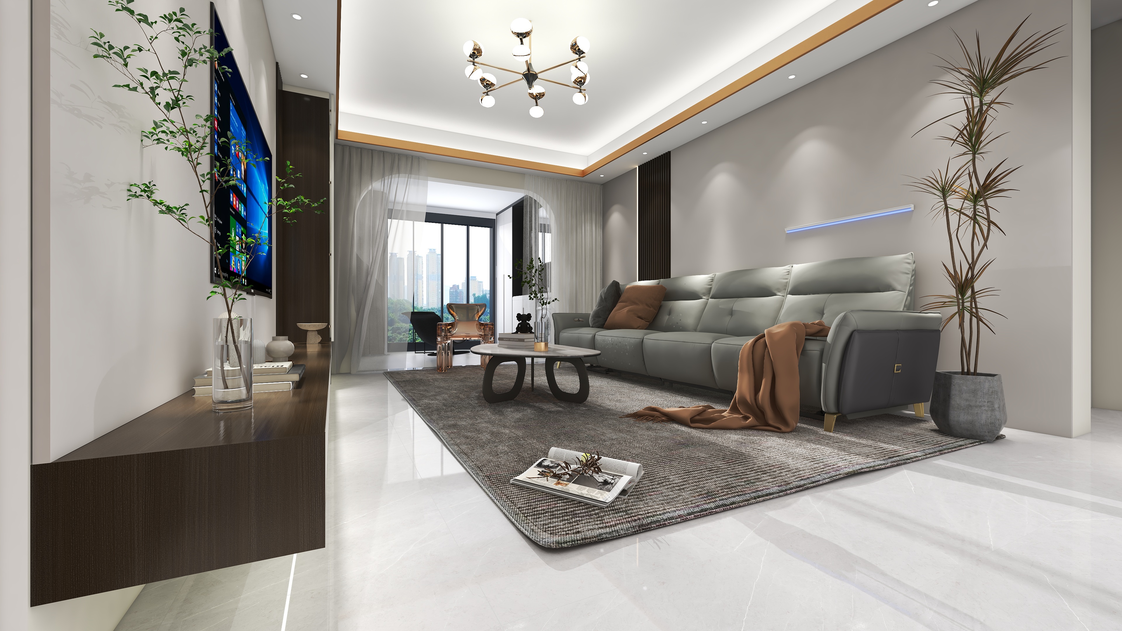 万平uRFl-庐州云境126户型-装修设计方案