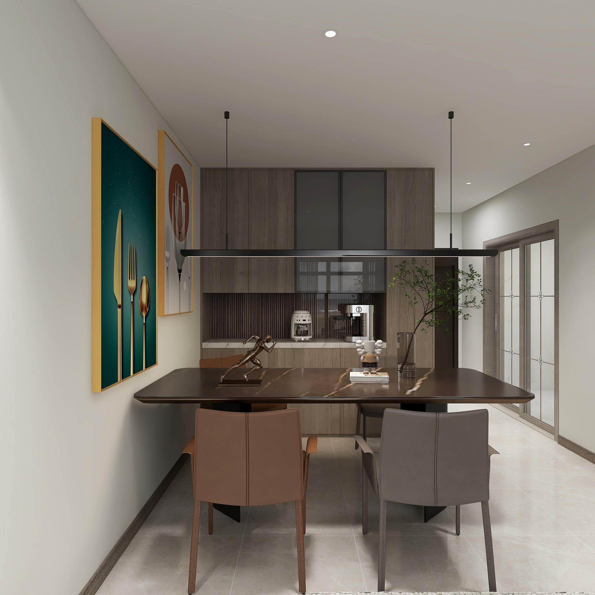 王子珏-95㎡3室-装修设计方案