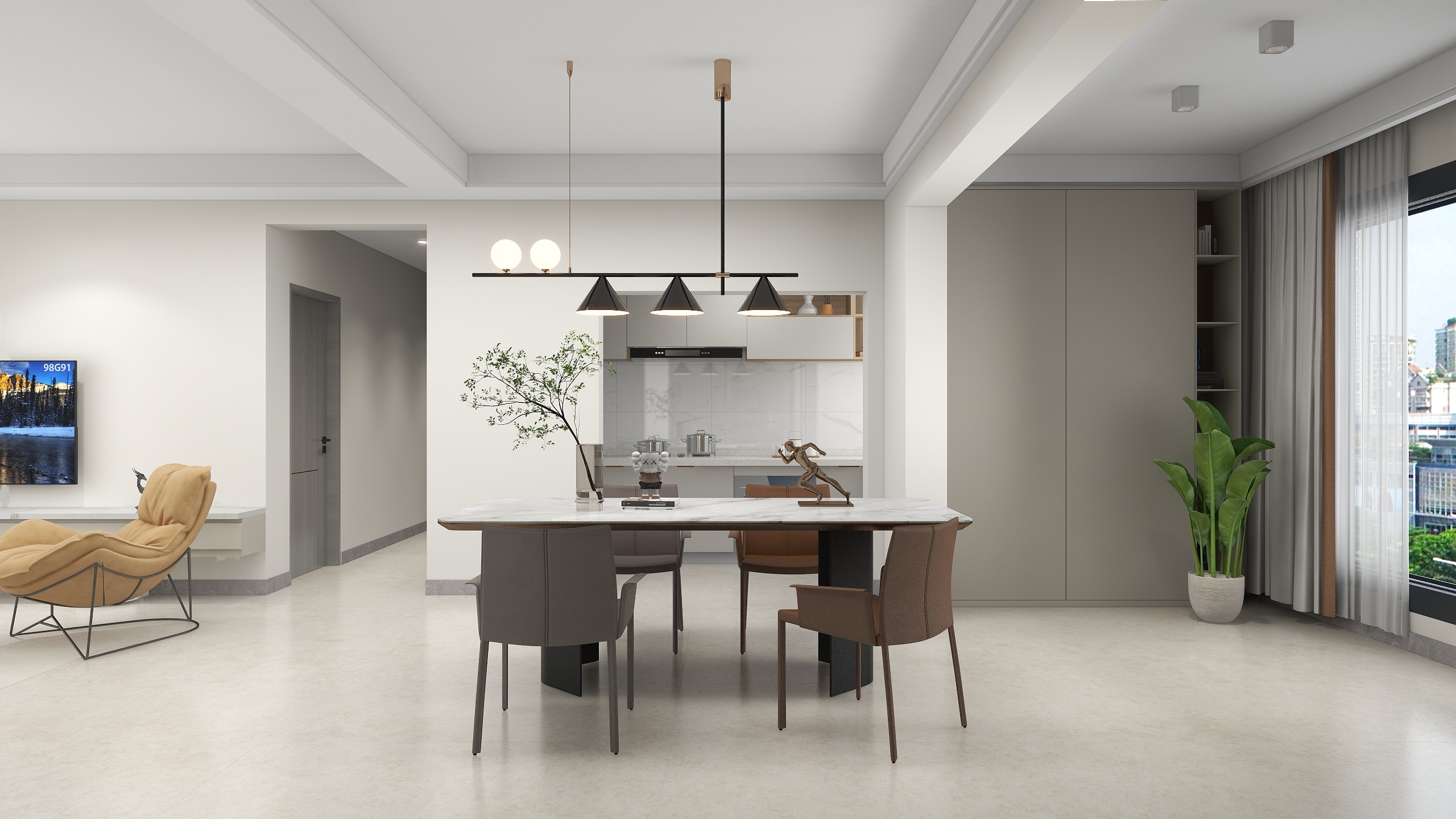 设计师袁伦-简约-装修设计方案