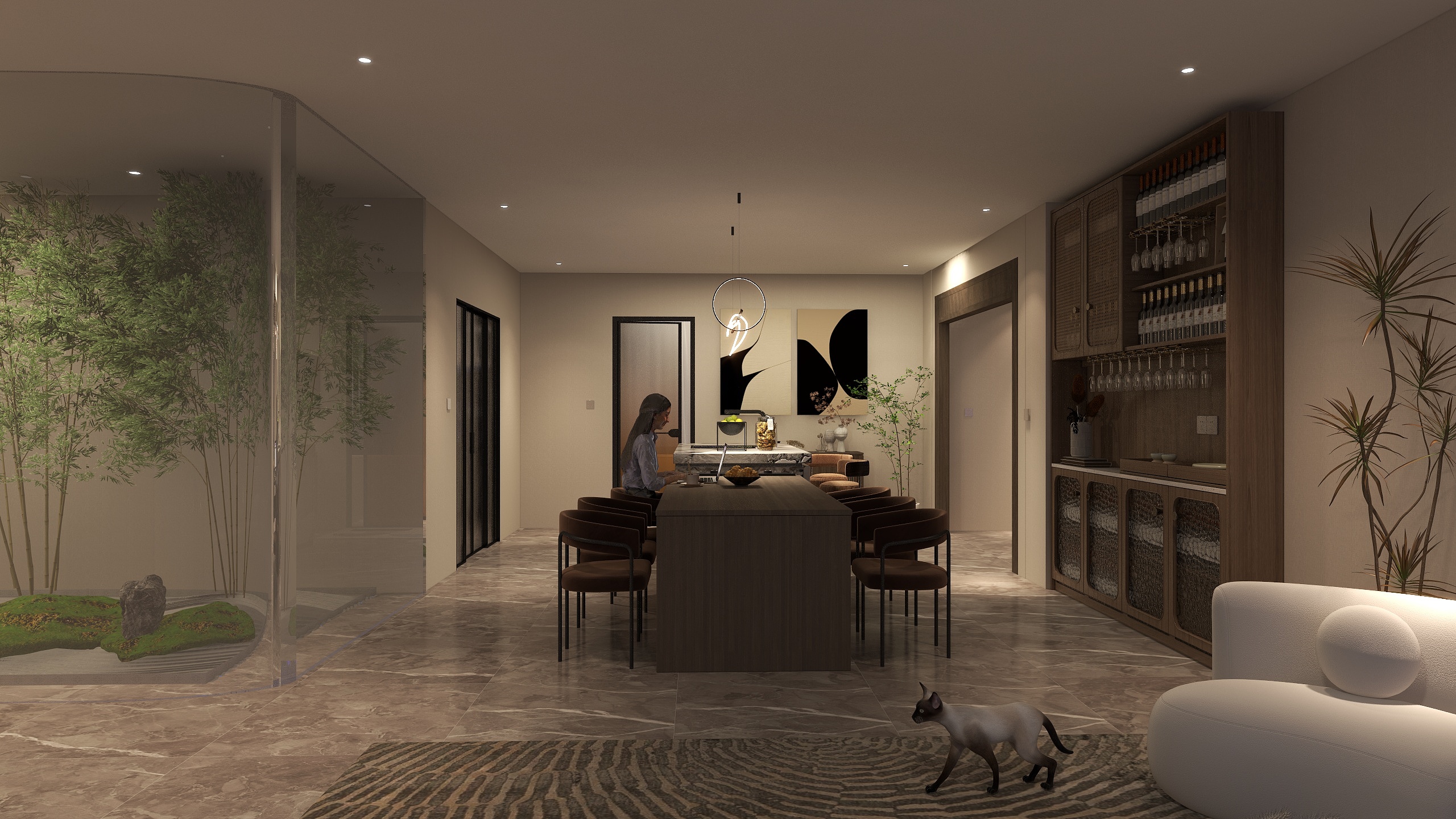 TeresaChang-中海篁外山庄-装修设计方案