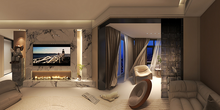 邻水名望世家李芳-龍腾尚居-芳姐-装修设计方案