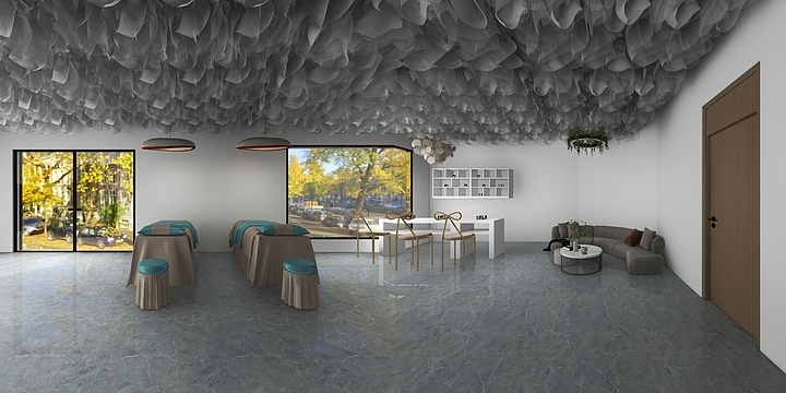 艺度空间jzjk-嘉浩广场 美容店-装修设计方案