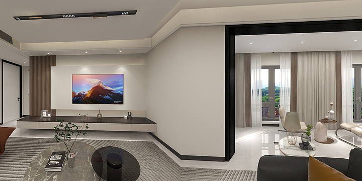 呆桃DAYTOY-蜀天君临 柳哥爱家（现代简约5.2）-装修设计方案