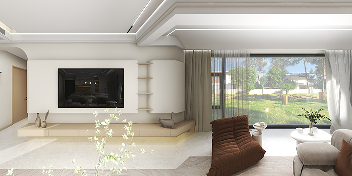 柚木木设计-新加坡1111-装修设计方案