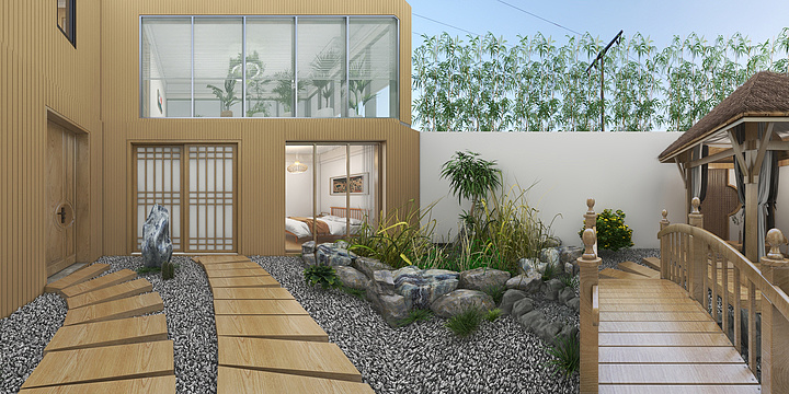 Eason大宅设计-240平日式别墅带庭院-装修设计方案