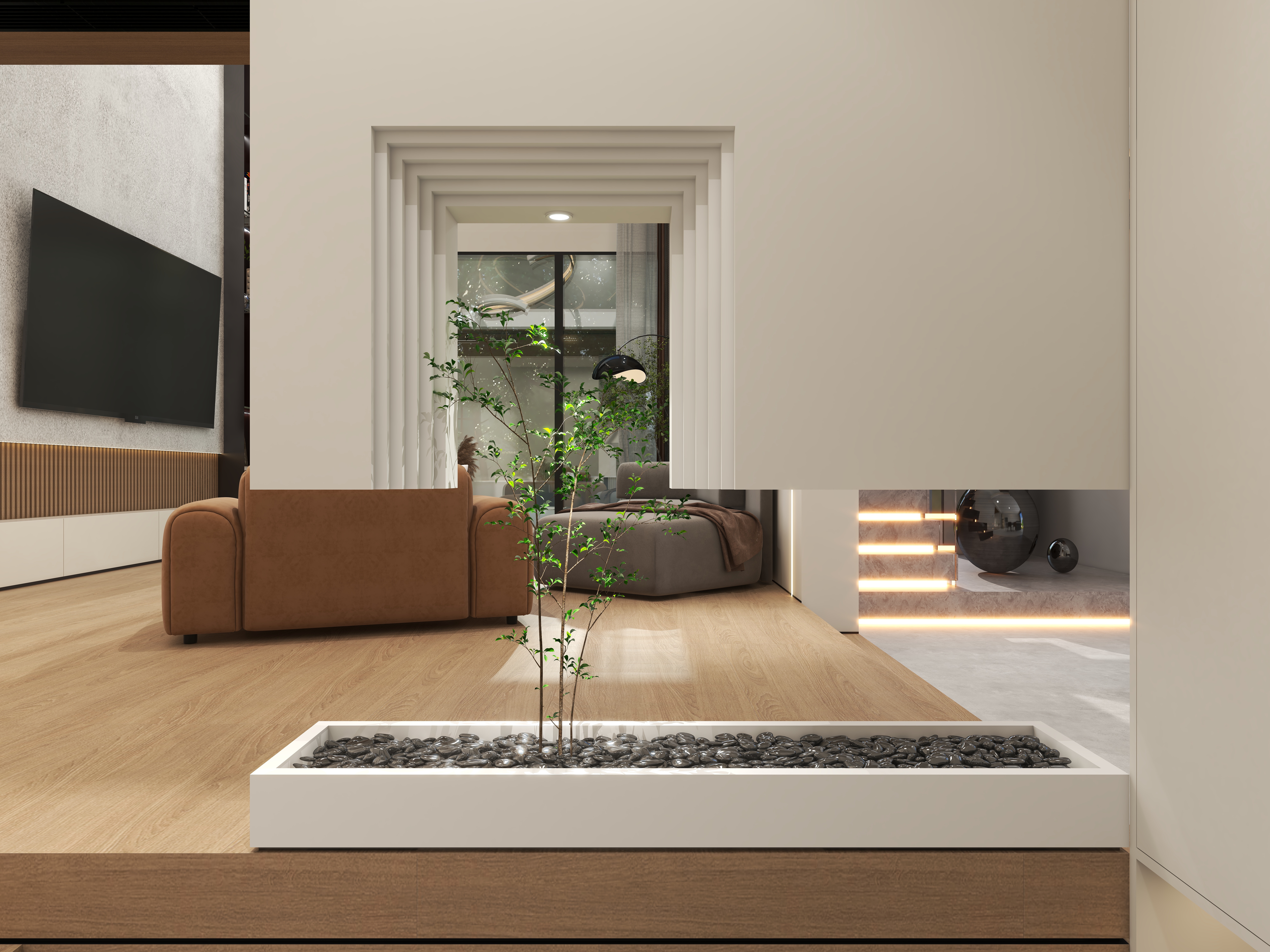 孙阳艾伦-《遇见温情》|现代轻奢|300.00㎡5室3厅4卫1厨-装修设计方案