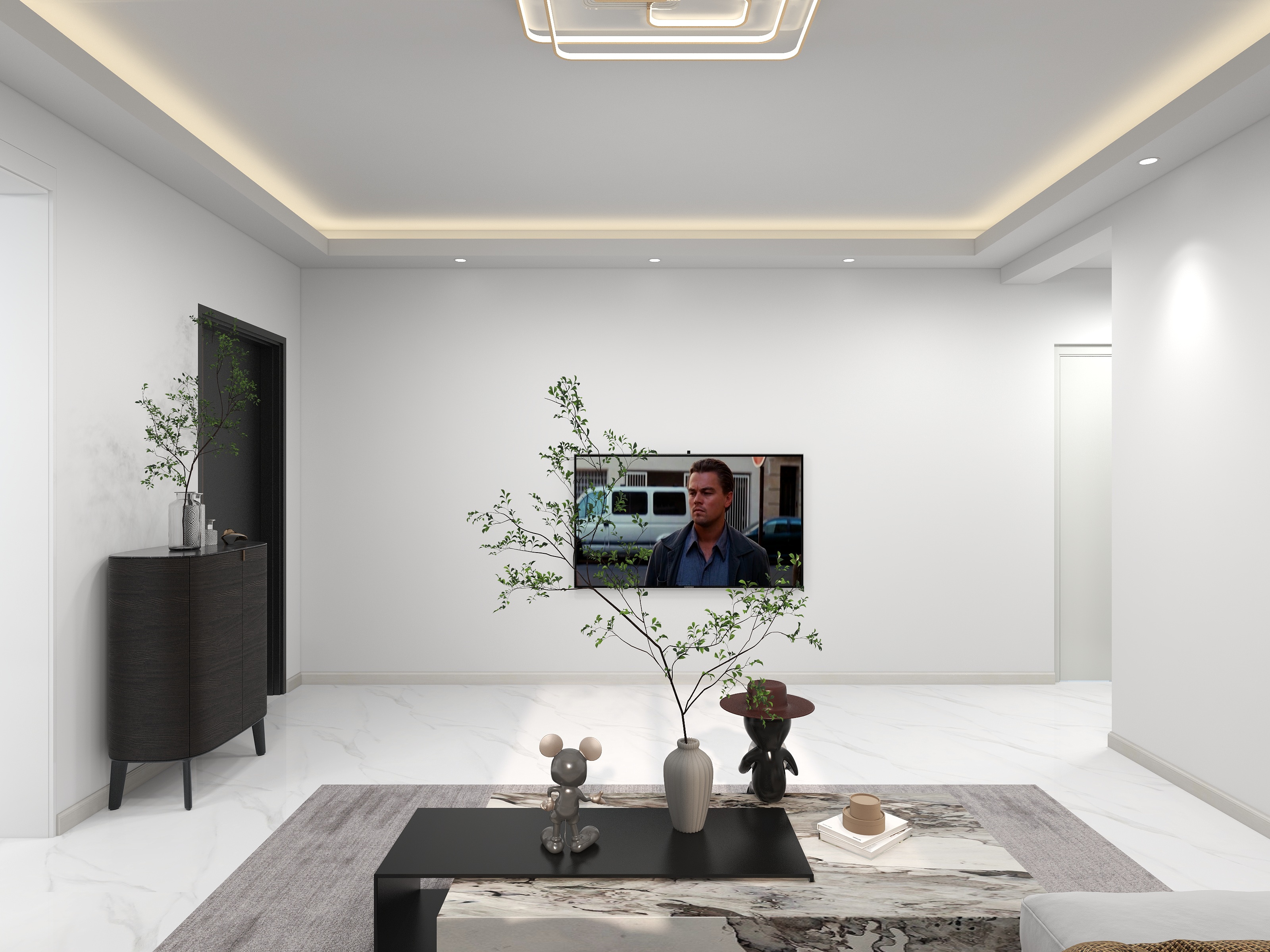 华的新一家装饰-通顺佳苑现代简约风装修效果图