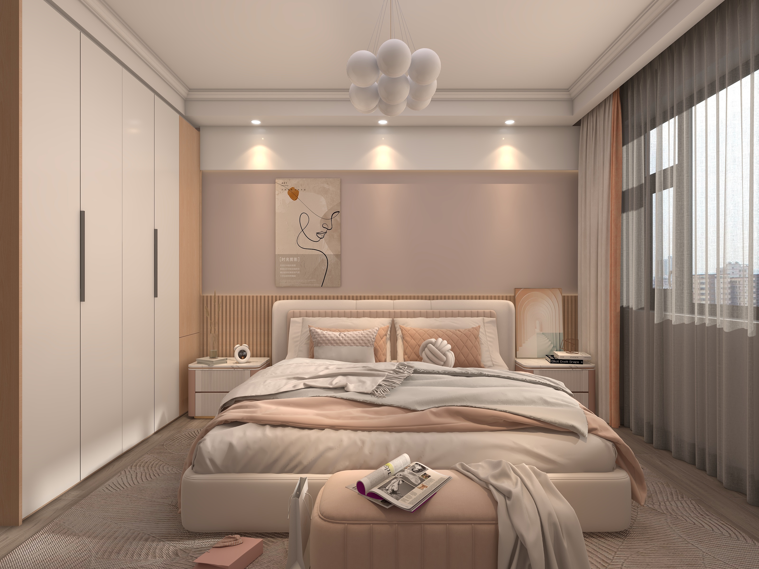 岩说效果-海德公园81㎡3室-装修设计方案