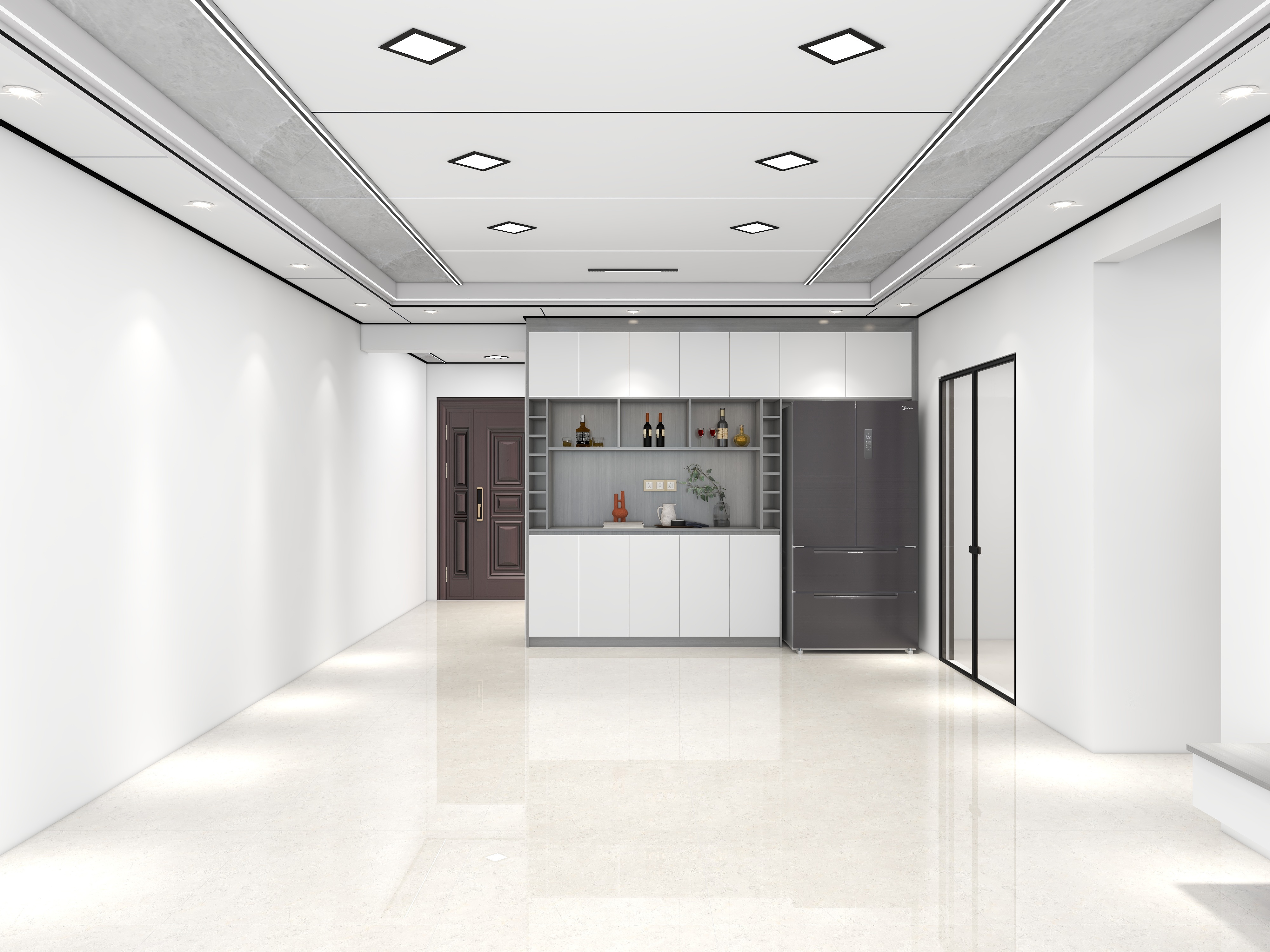 广大装饰设计-金元国际15-2-1701-装修设计方案