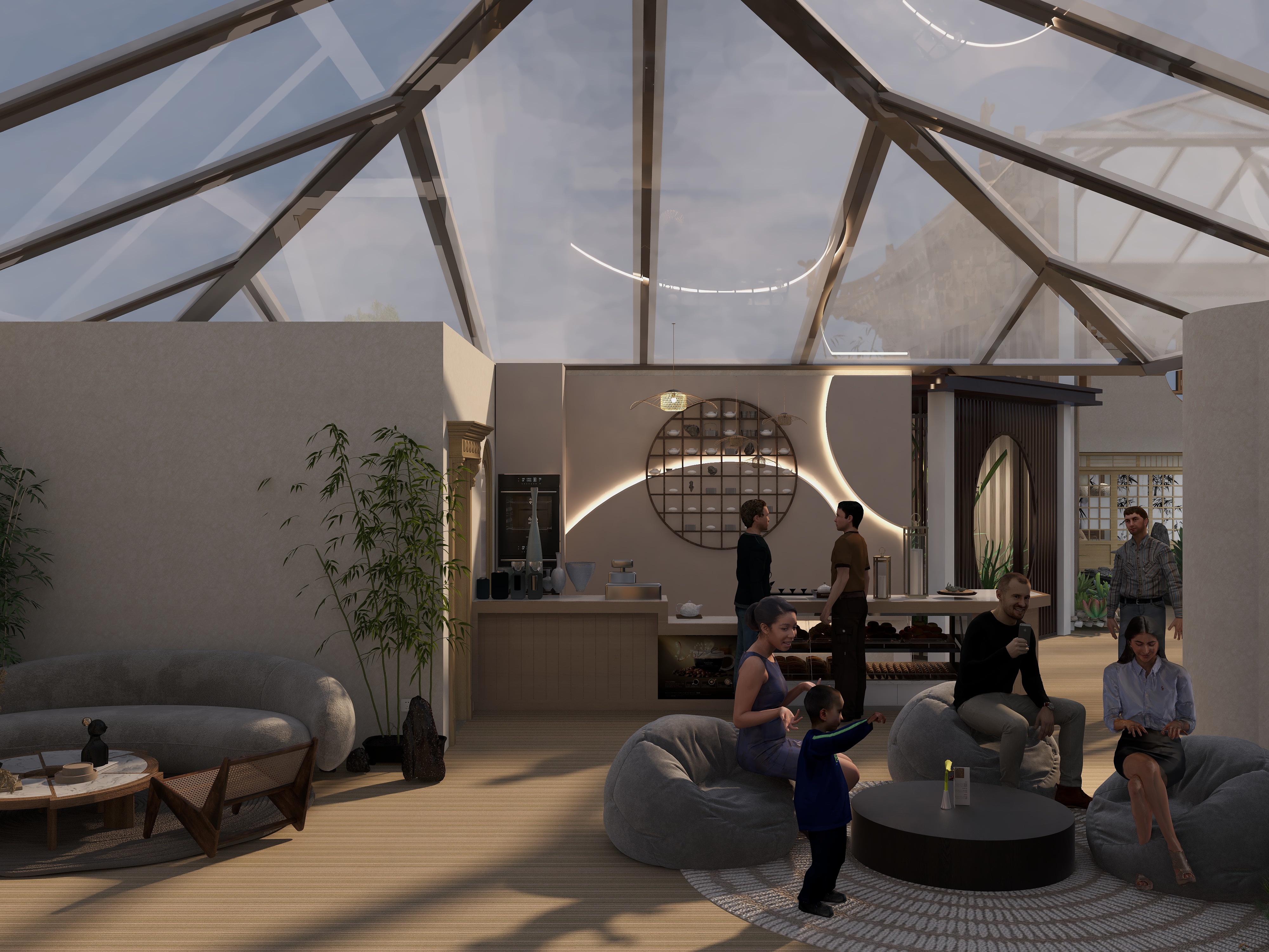 设计师珂源-八一路133幢187㎡装修效果图