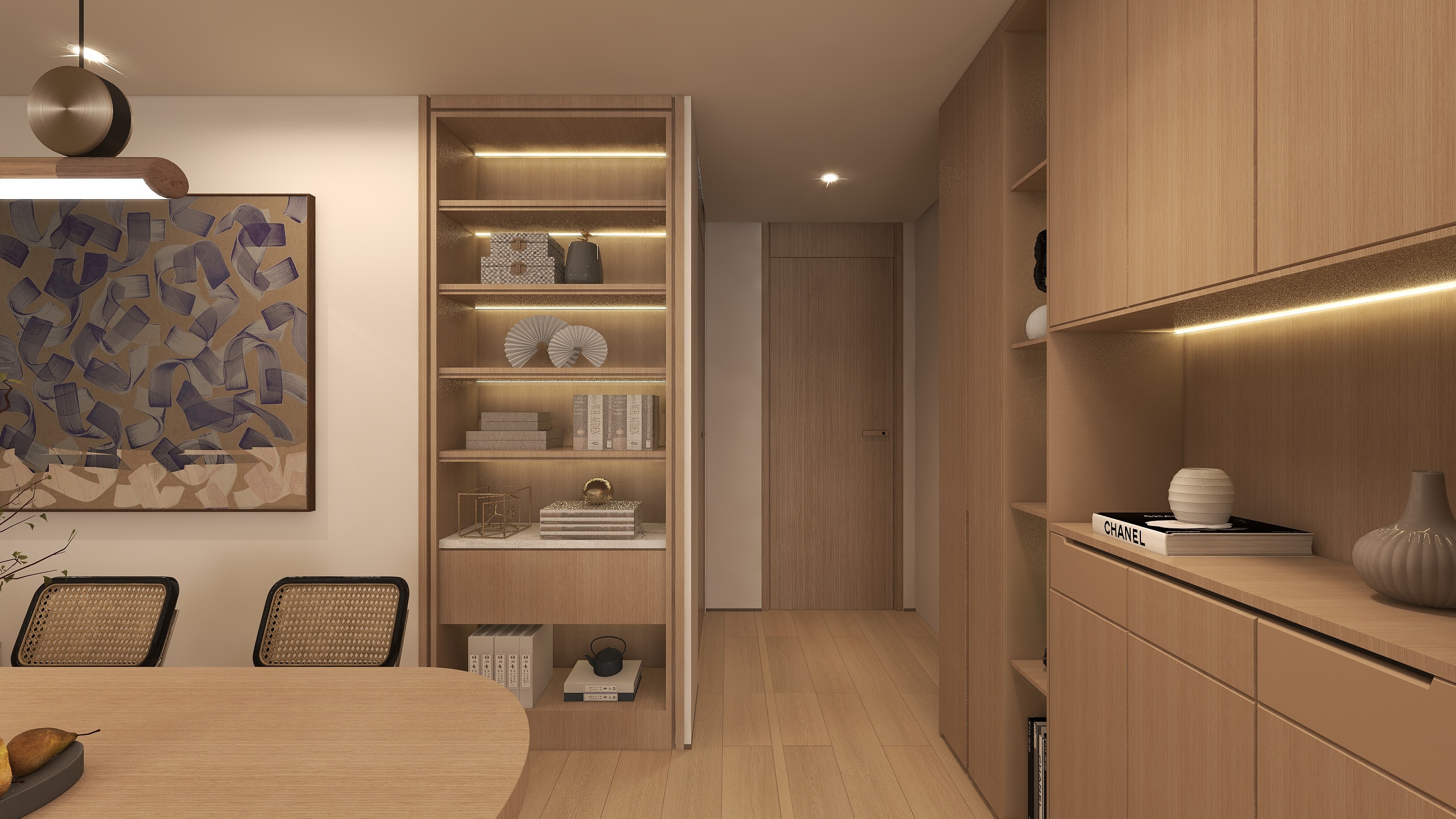 阮雅茜-【华龙新颜】-95方老房改造-装修设计方案