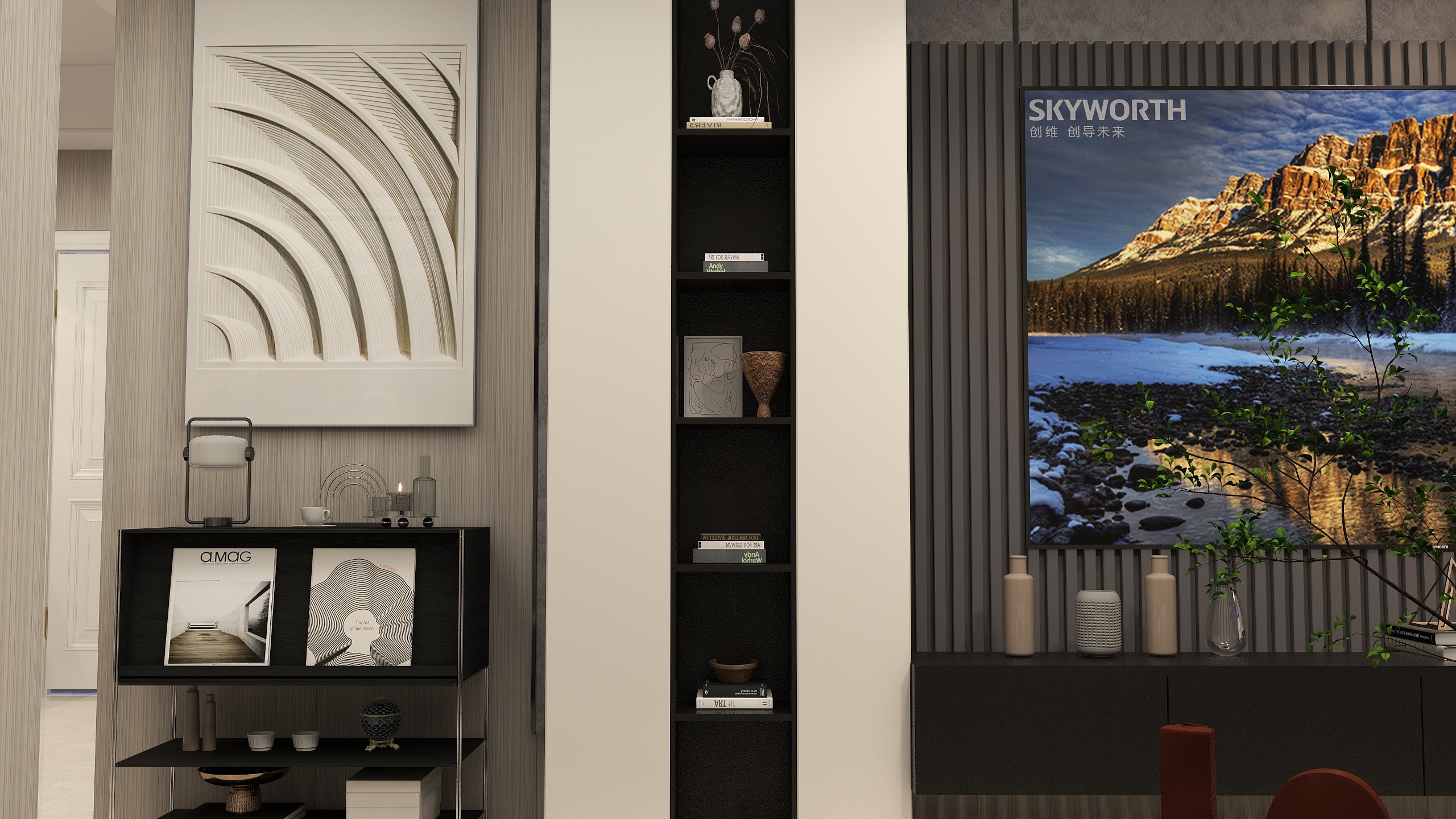 凌天Kxyy-92㎡2室-装修设计方案