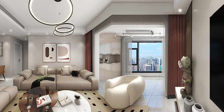 添彩装饰装修有限公司-莲花尚居17-1-1702-副本-装修设计方案