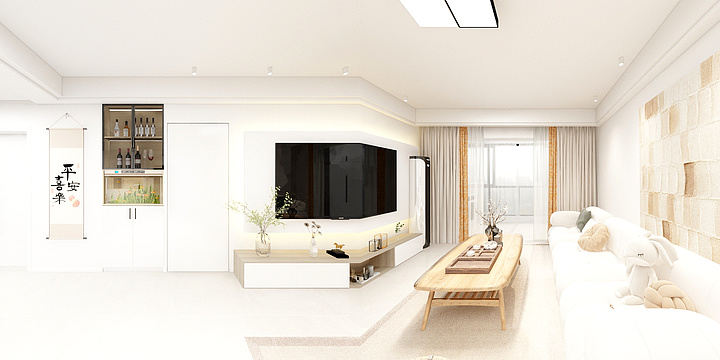 宅思小徐-骏苑三房案九5.8-装修设计方案