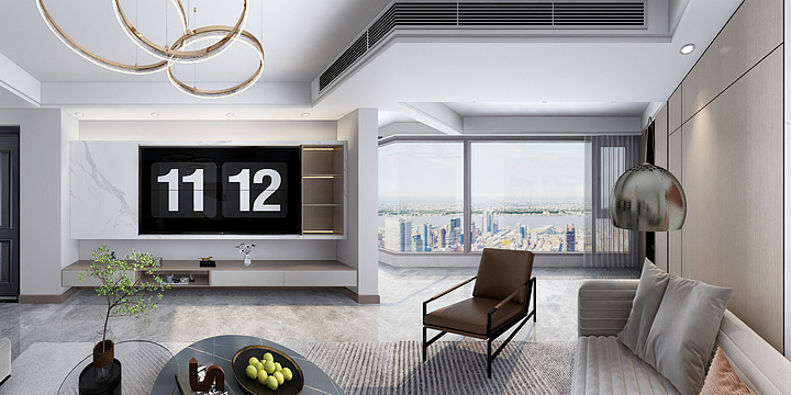 Admin888-东方兰园 15-1702-装修设计方案