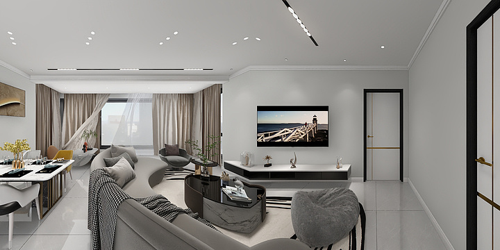 壹方净土-中央公园3-2-1102-装修设计方案