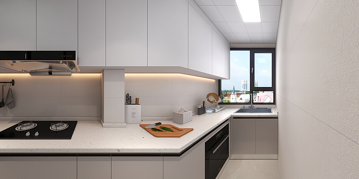 LEI全案设计-117m²小高层样板间（现代风格）-装修设计方案