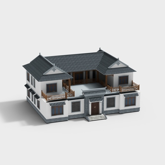 Chinese style villa