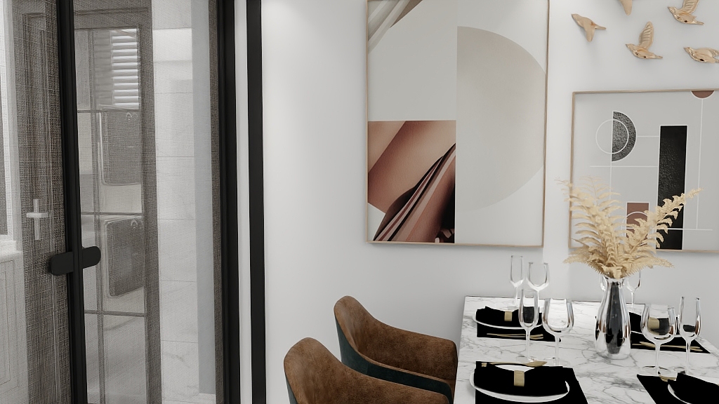 小红薯绘图师-小三室 现代-装修设计方案