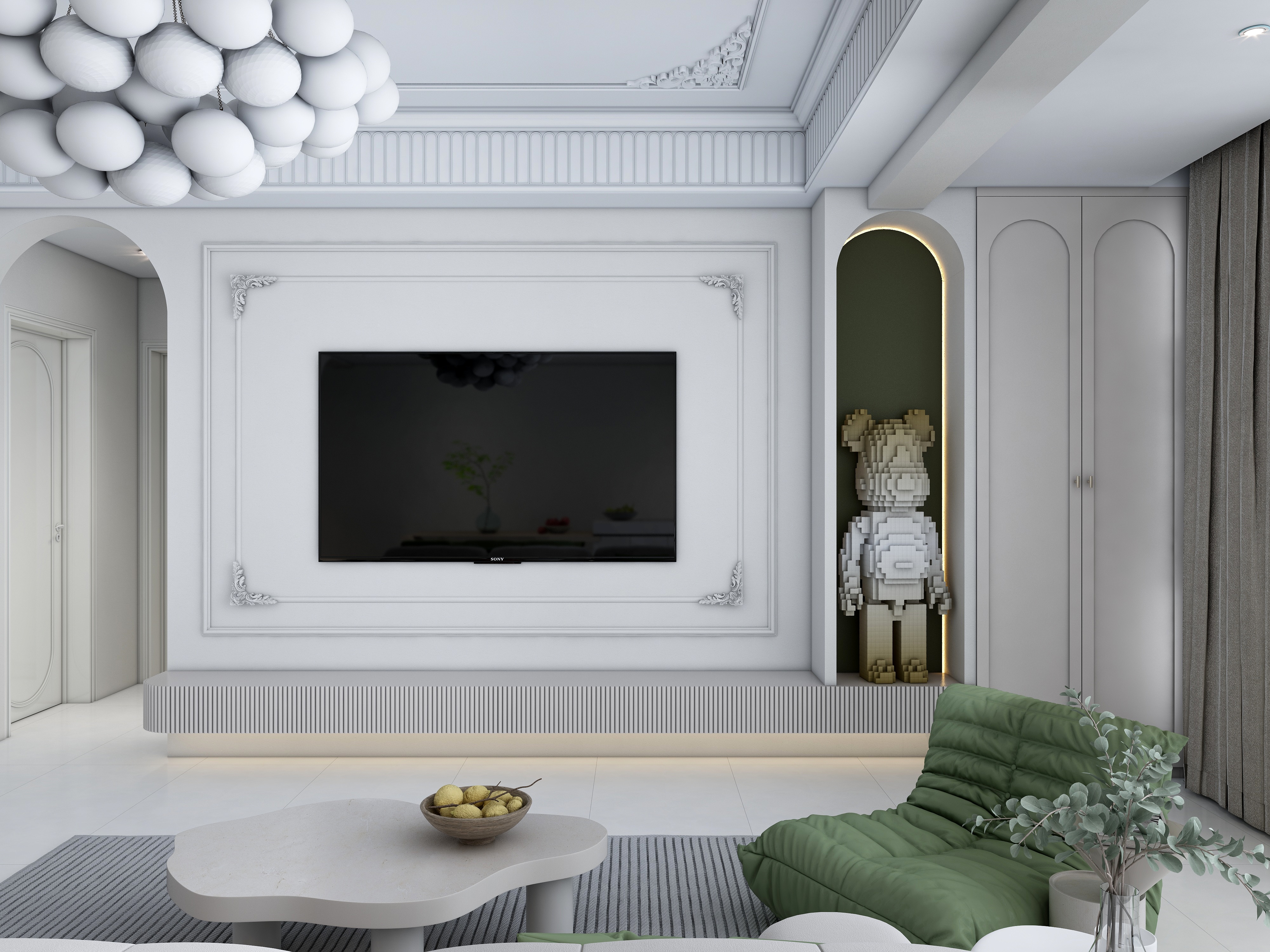 一九五设计-幸福里1栋2单元2号户型-装修设计方案