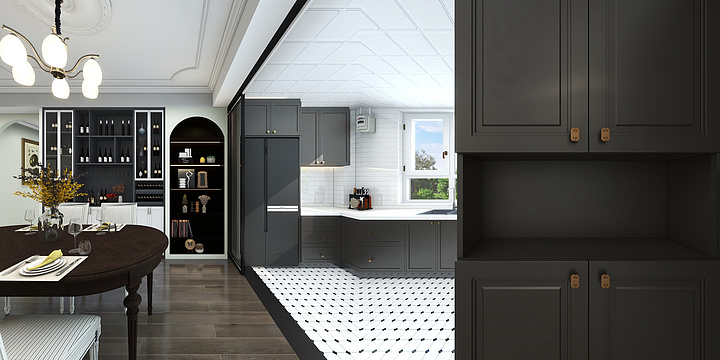 设计师杨璐-国韵兰亭26号楼3单元1701-装修设计方案