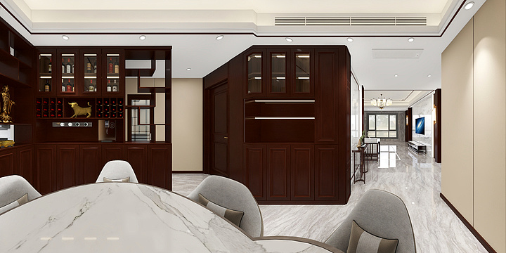 周口项城店高世玉-东湖湾5-1301-装修设计方案