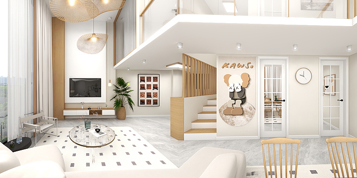 唐乾盛世装饰-龙湖紫都城66徐女士雅居-装修设计方案