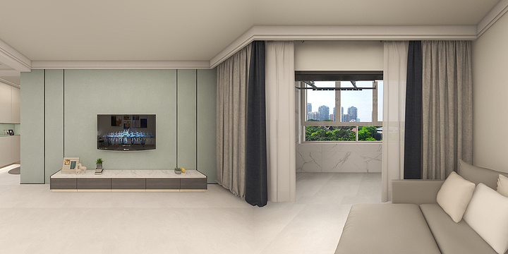 Aq高端全案定制-弥南140 定制19-2-601-装修设计方案