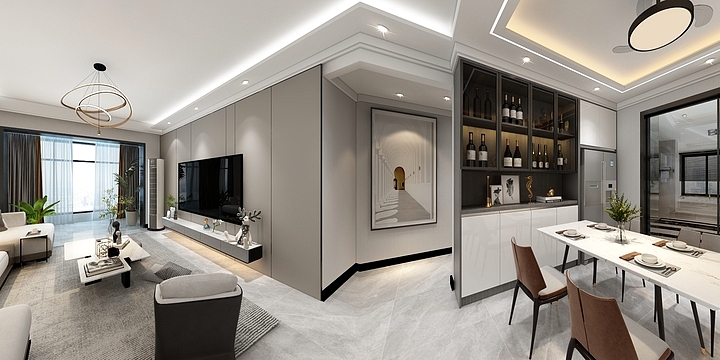 鹤月设计13892529766-K Y F1-1-902-装修设计方案