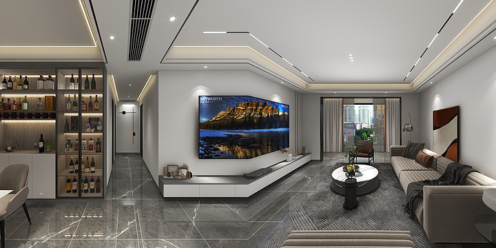 云梵室内空间设计-汕头新城和樾-装修设计方案