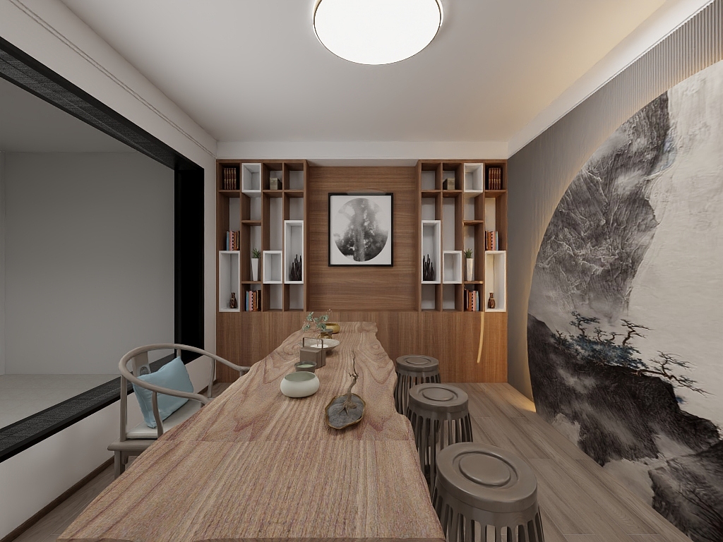 室内设计师董锋-大华锦绣海岸负一楼-装修设计方案