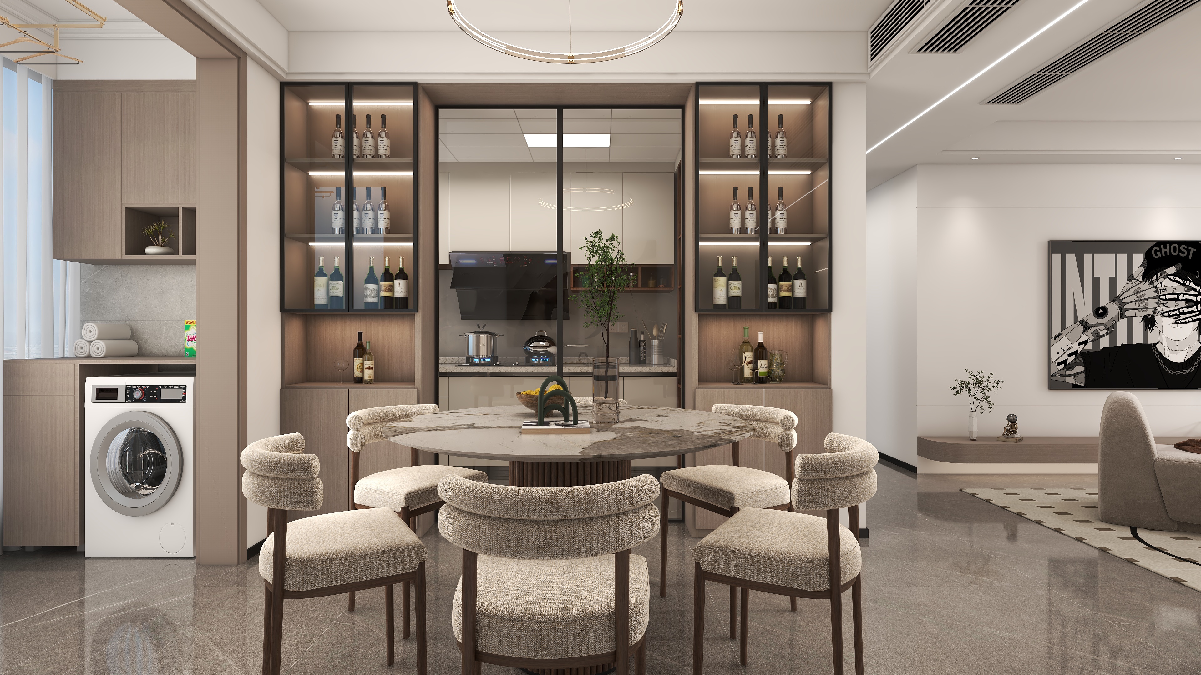 设计师丶张-辰华长合院庄老板-装修设计方案