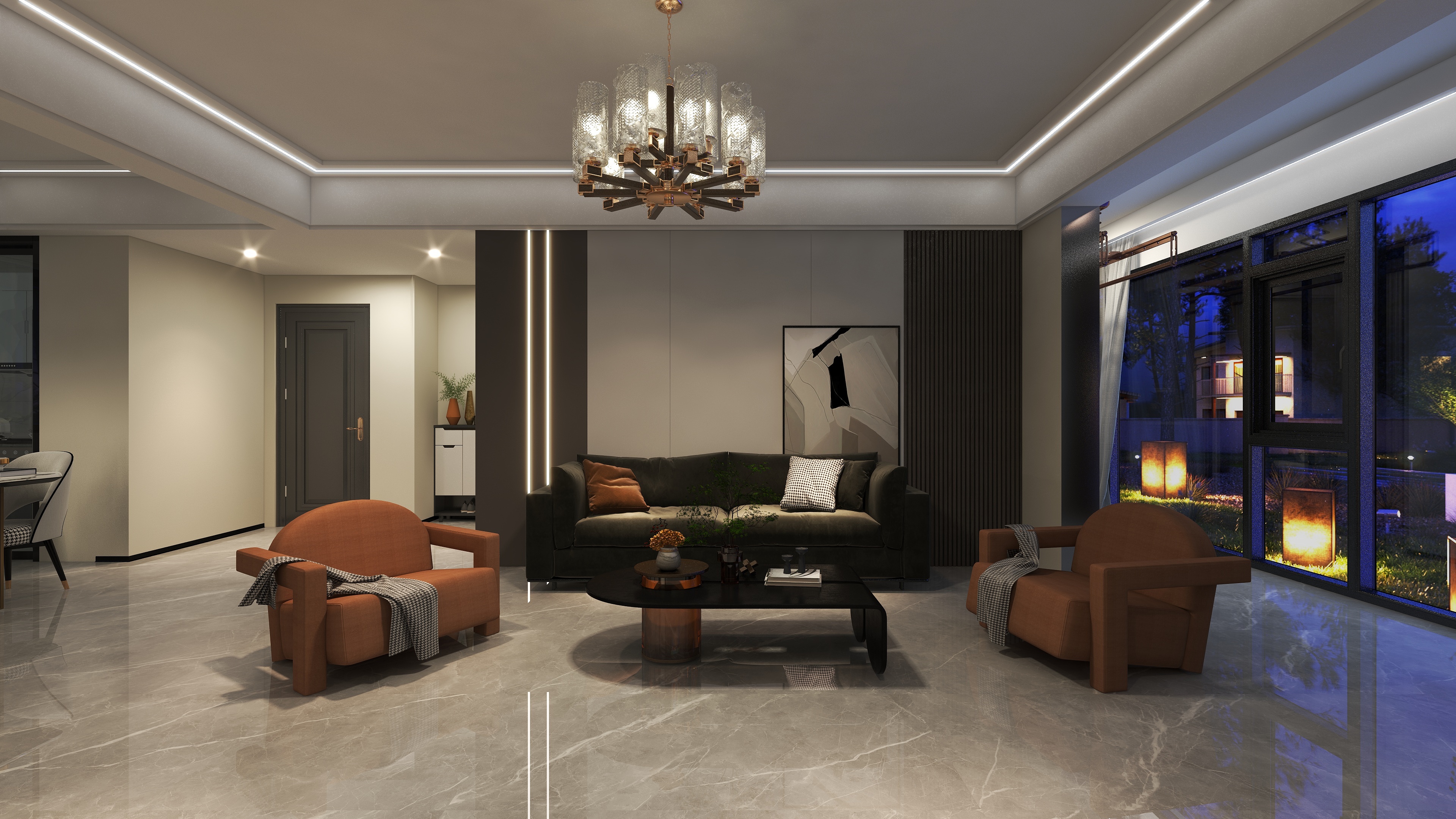 鹰潭尺子装饰-中央城·宸轩·雅苑-装修设计方案