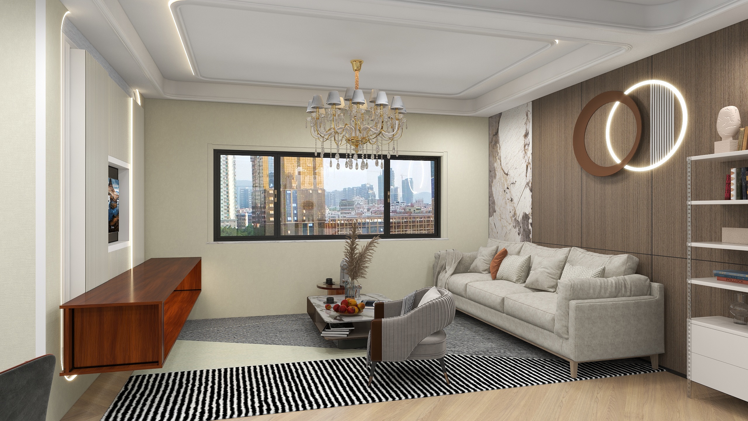 李海榕-永宁坊128㎡3室-装修设计方案