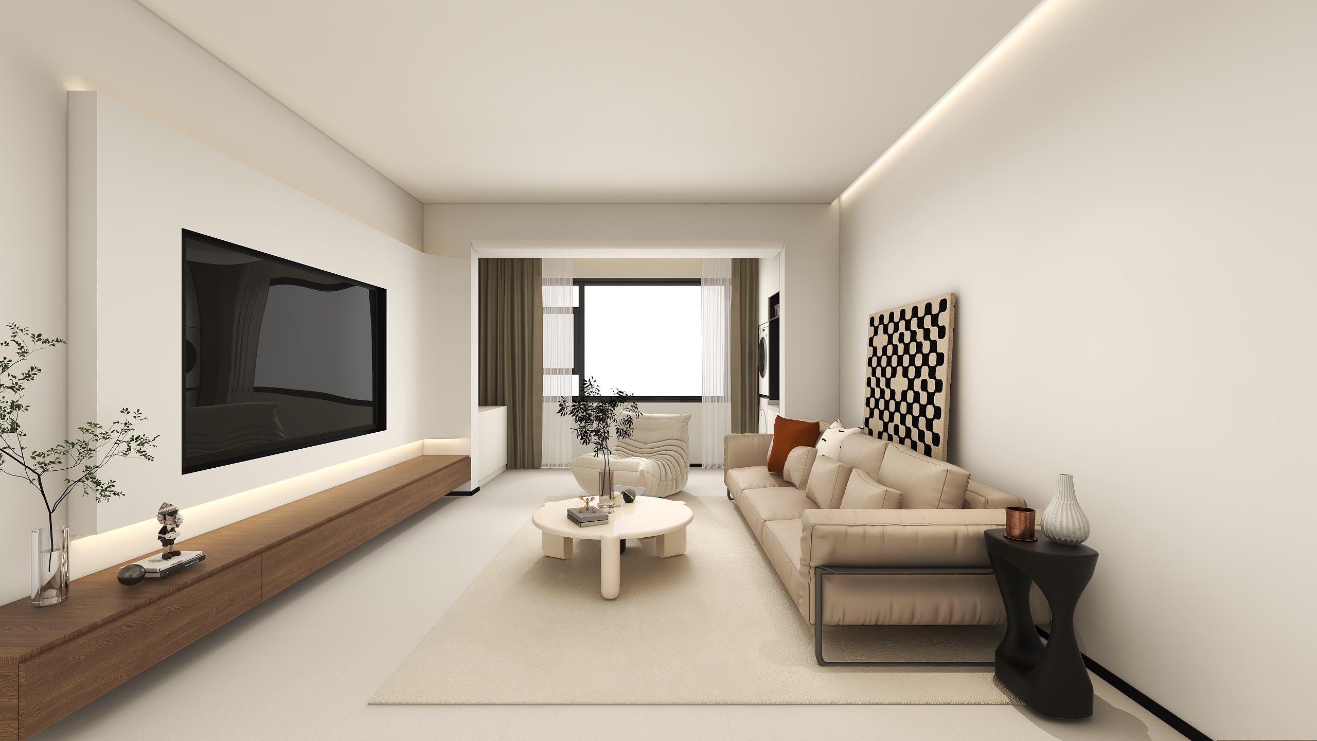 S5-116㎡3室-装修设计方案