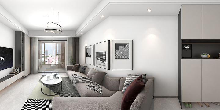 落霞0522-保利时光印象2-1-502-装修设计方案