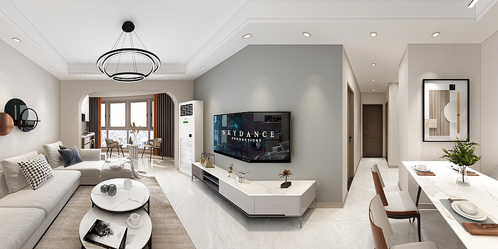 设计师唐洪伟-巴蜀城张先生雅居-装修设计方案