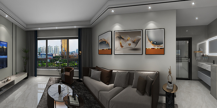 致尚美居装修工程有限公司-福田8-1904-装修设计方案